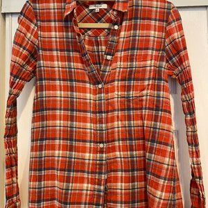 Madewell Plaid Button Down